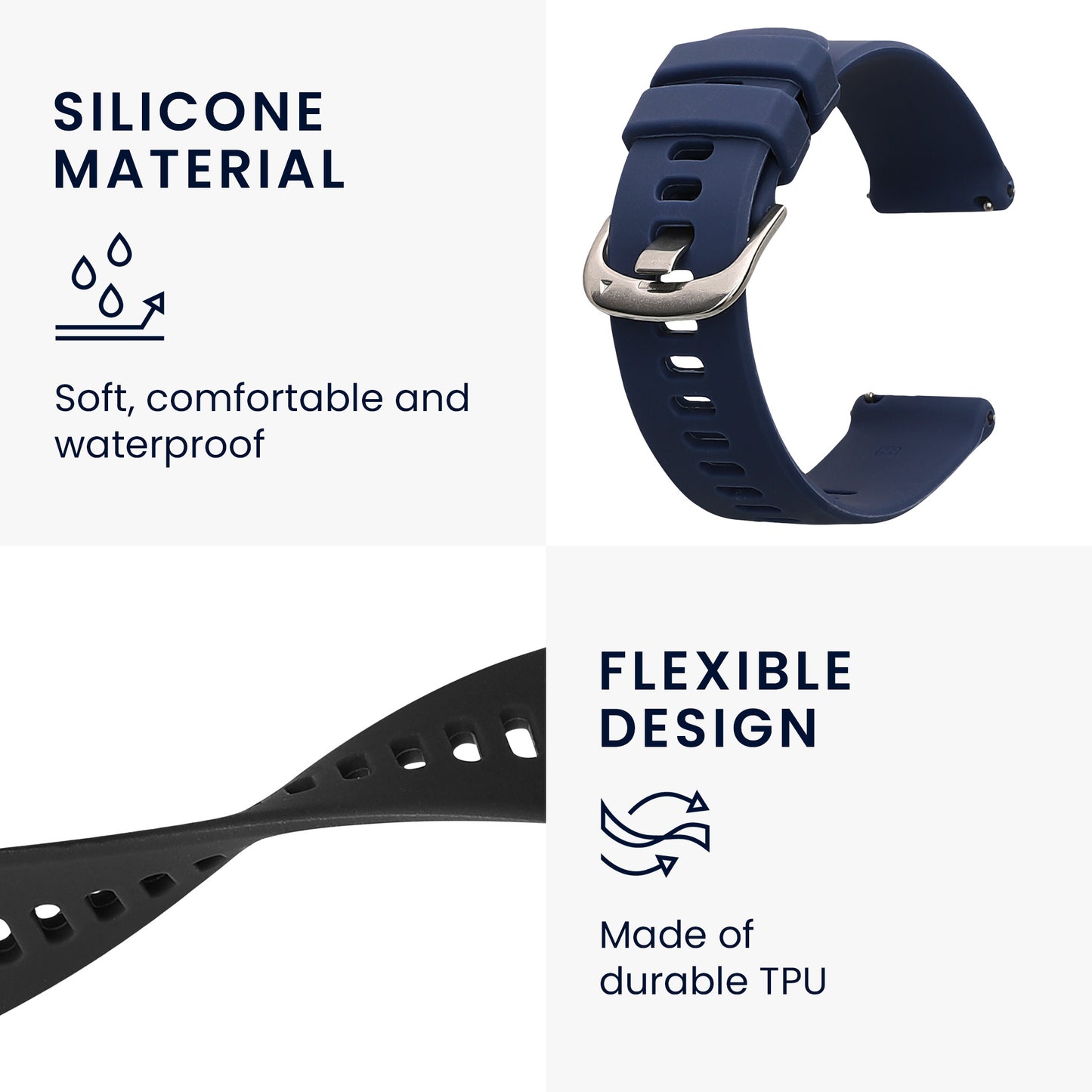2x Strap for Huawei Watch GT4 46mm