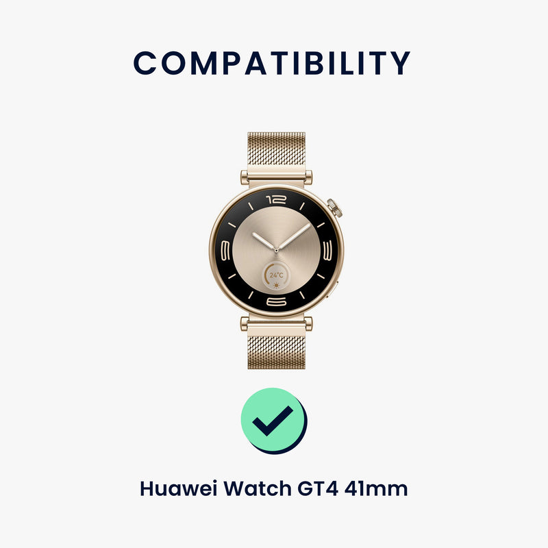 kwmobile Watch Strap for Huawei Watch GT5 41mm / GT5 Pro 42mm / Watch GT4 41mm Strap Fitness Tracker Band Set Replacement Strap Smartwatch