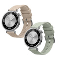 kwmobile 2x Uhrenarmband für Huawei Watch GT5 41mm / GT5 Pro 42mm / Watch GT4 41mm Armband - Fitnesstracker Band Set aus TPU Silikon - Ersatzarmband Smartwatch - Pastellgrün Beige Pastellgrün  [dsg06]