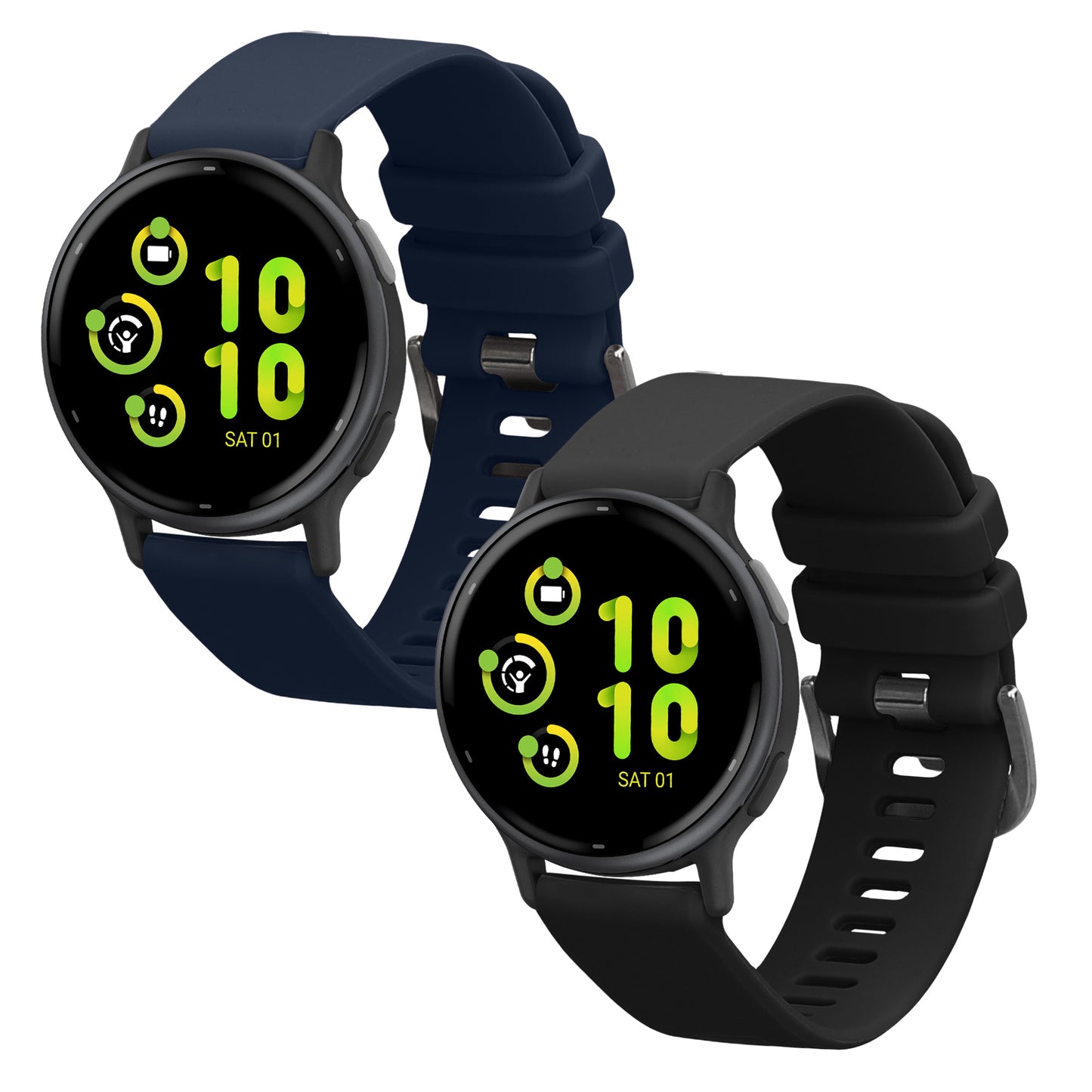 kwmobile Watch Strap for Garmin vivoactive 5 / active 5 Band Fitness Tracker Strap Set Replacement Band Smartwatch
