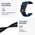 kwmobile Watch Strap for Garmin vivoactive 5 / active 5 Band Fitness Tracker Strap Set Replacement Band Smartwatch