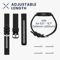 kwmobile Watch Strap for Garmin vivoactive 5 / active 5 Band Fitness Tracker Strap Set Replacement Band Smartwatch