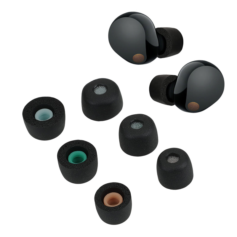 Replacement in-ear headphones in 3 sizes