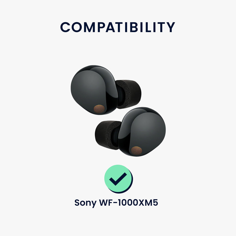 Replacement in-ear headphones in 3 sizes