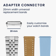 16mm Metall Adapter Set für Uhrenarmbänder - [dsg01] - Sonstiges