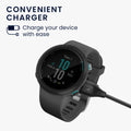 kwmobile USB C Charging Cable compatible with Garmin Swim 2 / Tactix7 / Enduro / Epix 2 / Epix Pro - Cable Charger - Smartwatch Replacement Cable - Fitness Tracker Charging Cable
