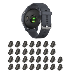 kwmobile 30x Staubschutz kompatibel mit Garmin Venu / Forerunner / Vivomove / Fenix - Staub Stecker Ladebuchse