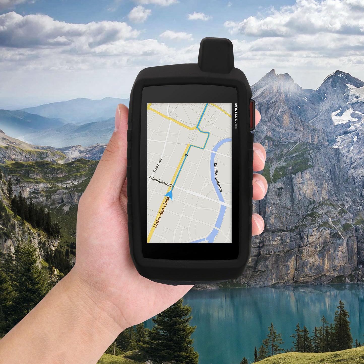 kwmobile Case compatible with Garmin Montana 700i / 750i - Protective Cover for GPS Handheld Device