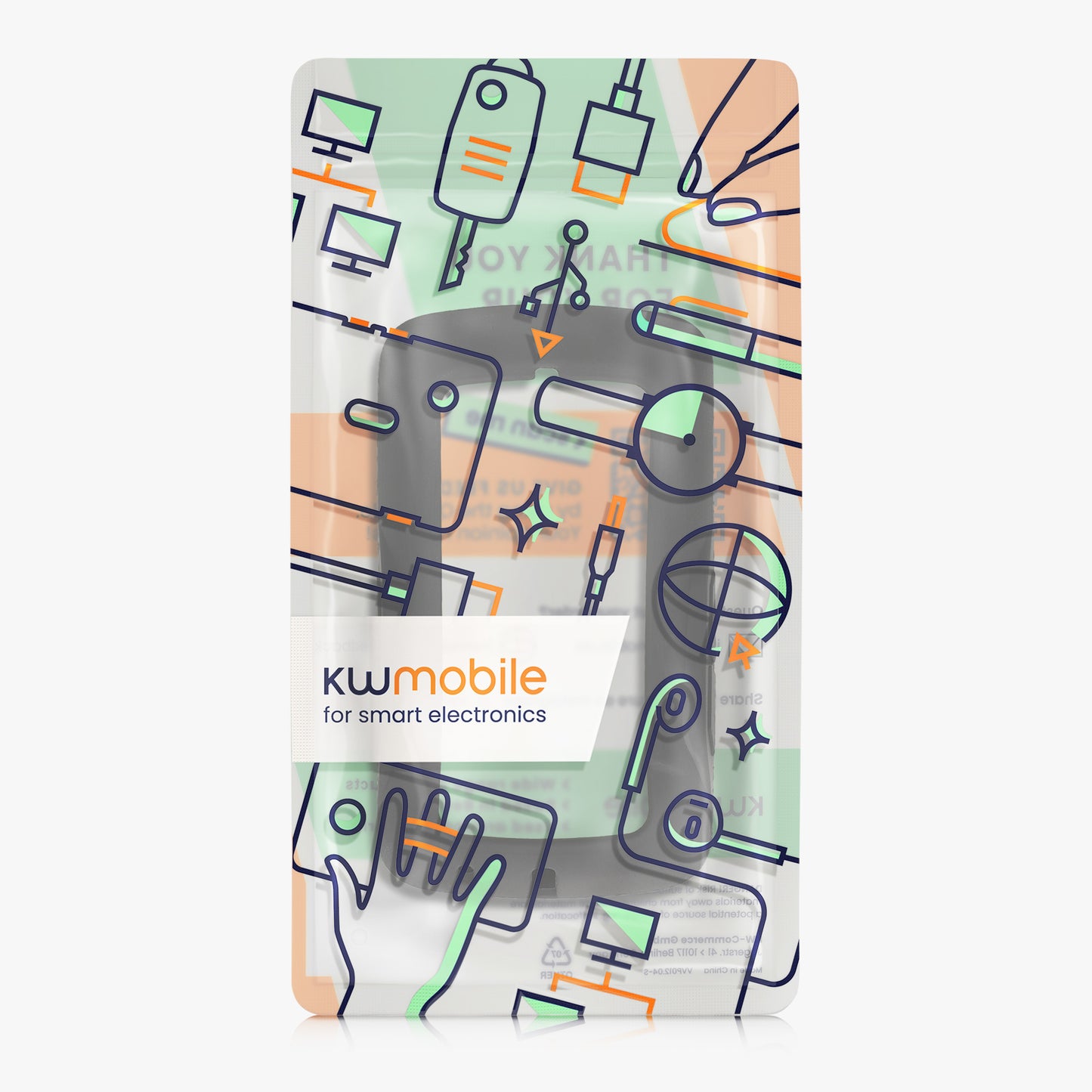 kwmobile Case Compatible with Bryton R750 SE Case Protective Cover