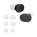 kwmobile 6x Polster kompatibel mit JBL Tune Buds - 3 Größen - Silikon Ohrstöpsel In-Ear Kopfhörer Weiß  