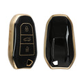 kwmobile Car Key Cover compatible with Opel 3-Button Smart Key Keyless Go - Key Cover Case