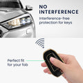 kwmobile Car Key Cover compatible with Opel 3-Button Smart Key Keyless Go - Key Cover Case