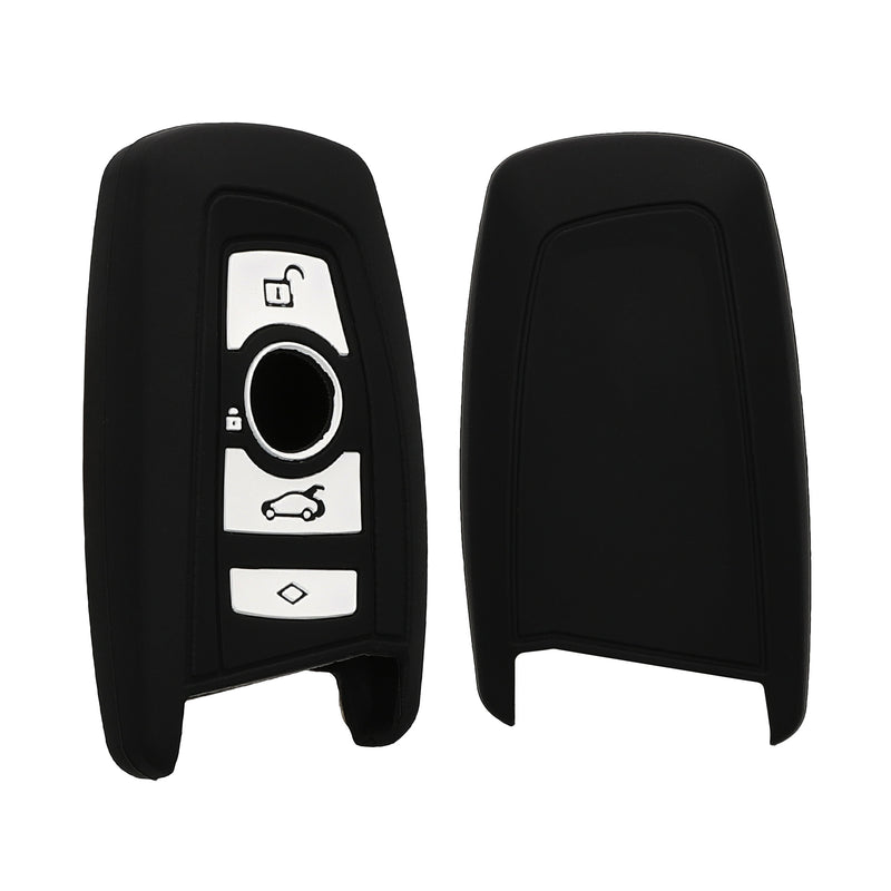 kwmobile Car Key Cover Compatible with BMW 4-Button SmartKey Car Key