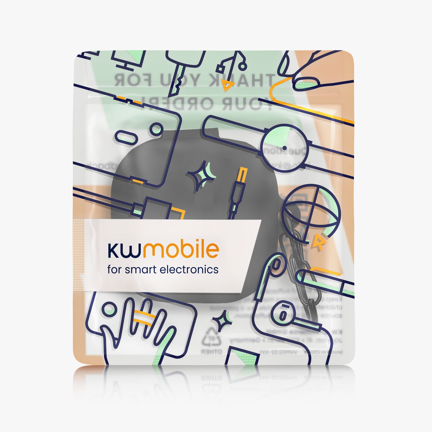 kwmobile Case compatible with Samsung Galaxy Buds FE Headphones