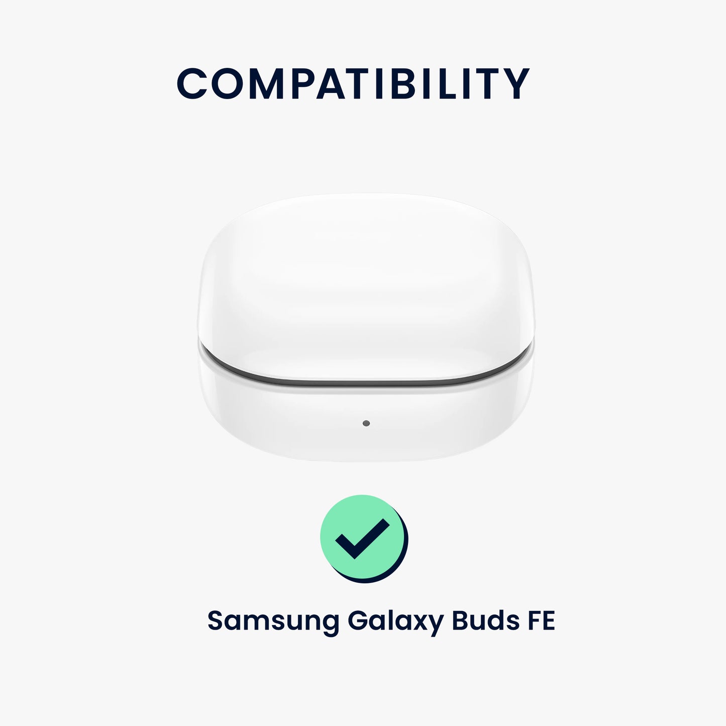 kwmobile Case compatible with Samsung Galaxy Buds FE Headphones