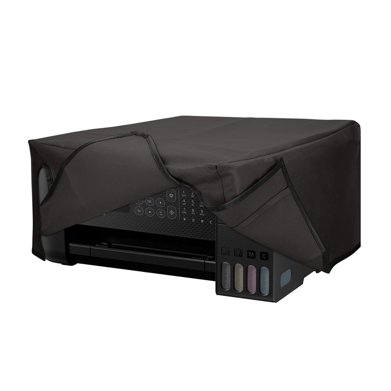 kwmobile Cover kompatibel mit Epson EcoTank ET-4800 / EcoTank ET-4810 - Tasche Hülle Drucker - Staubschutzhülle Schutzhaube Schutzhülle - Dunkelgrau Dunkelgrau  
