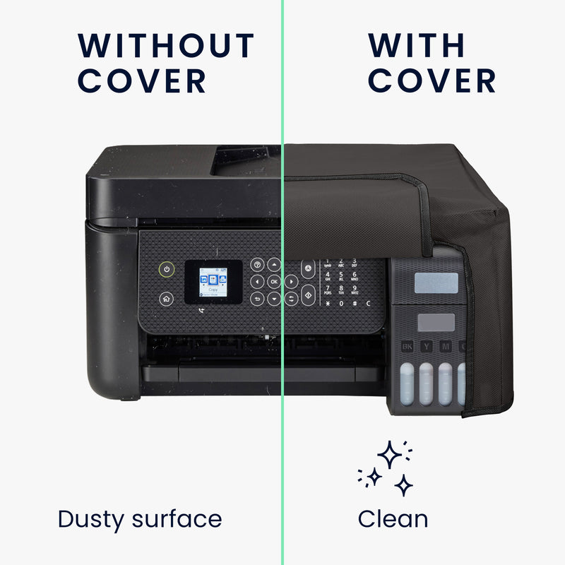 kwmobile Cover compatible with Epson EcoTank ET-4800 / EcoTank ET-4810 - Printer Dust Cover Protective Hood