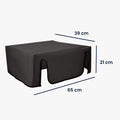 kwmobile Cover compatible with Canon PIXMA PRO-200 - Bag Case Printer - Dust Cover Protective Hood Protective Sleeve