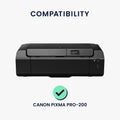kwmobile Cover compatible with Canon PIXMA PRO-200 - Bag Case Printer - Dust Cover Protective Hood Protective Sleeve