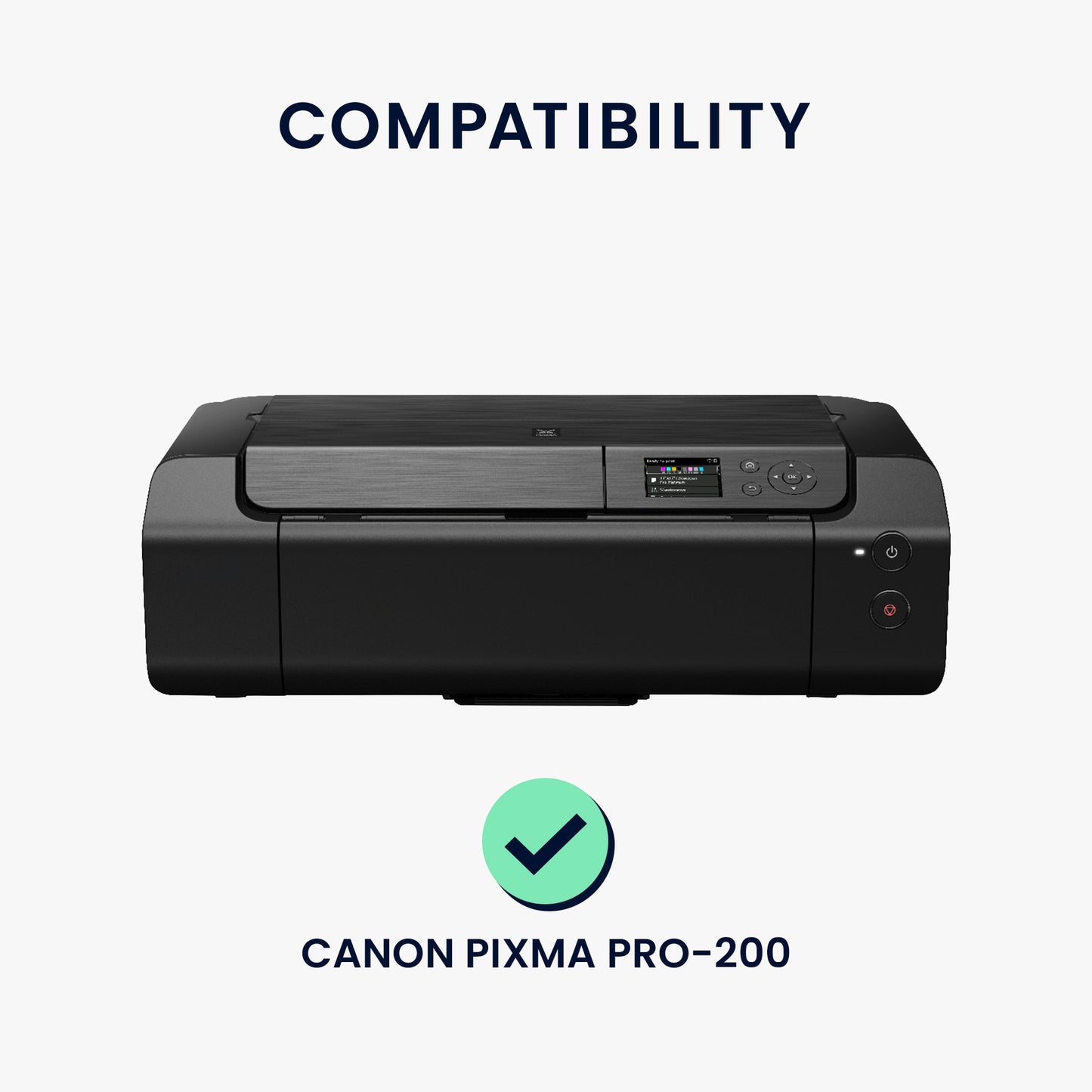 kwmobile Cover compatible with Canon PIXMA PRO-200 - Bag Case Printer - Dust Cover Protective Hood Protective Sleeve