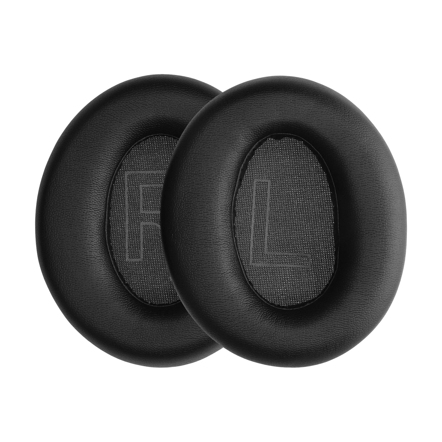 kwmobile 2x Ohr Polster für Anker Soundcore Q20i Ohrpolster - Ersatz Ohrpolster - Kopfhörer Ersatzteile - Kopfhörer Ersatzpolster für Over Ear Headphones Schwarz matt  