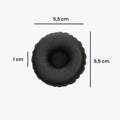 kwmobile Ear Pads for Logitech PC960 / H960 / H650E / H820E Earpads Replacement Parts Headphone Replacement Pads for Over-Ear Headphones