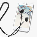 kwmobile Lanyard Compatible with Anker Soundcore Space A40 Headphones - Headphone Holder Strap