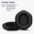 kwmobile Ear Pads for V-MODA Crossfade M-100 / LP2 / LP / S Ear Pads Replacement Ear Cushions Headphone Replacement Parts Headphone Replacement Pads for Over Ear Headphones