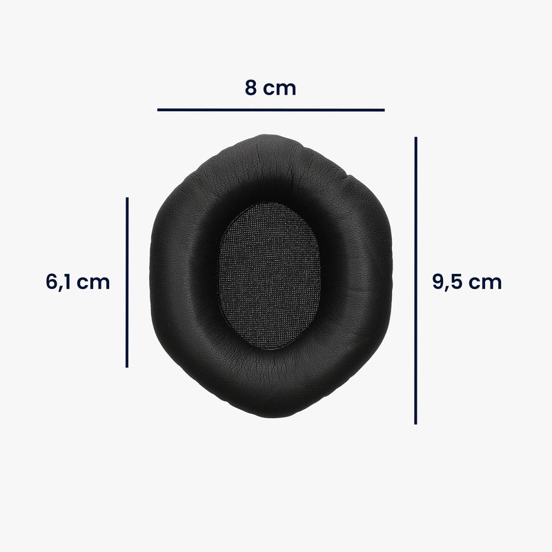 kwmobile Ear Pads for V-MODA Crossfade M-100 / LP2 / LP / S Ear Pads Replacement Ear Cushions Headphone Replacement Parts Headphone Replacement Pads for Over Ear Headphones