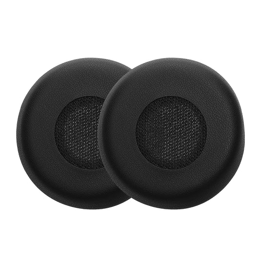 kwmobile 2x Ohr Polster für Jabra Evolve 65 SE Ohrpolster - Ersatz Ohrpolster - Kopfhörer Ersatzteile - Kopfhörer Ersatzpolster für Over Ear Headphones Schwarz  