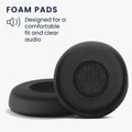 kwmobile Ear Pads for Jabra Evolve 65 SE Earpads Replacement Ear Pads Headphone Spare Parts Headphone Replacement Pads for Over Ear Headphones