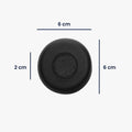 kwmobile Ear Pads for Jabra Evolve 65 SE Earpads Replacement Ear Pads Headphone Spare Parts Headphone Replacement Pads for Over Ear Headphones