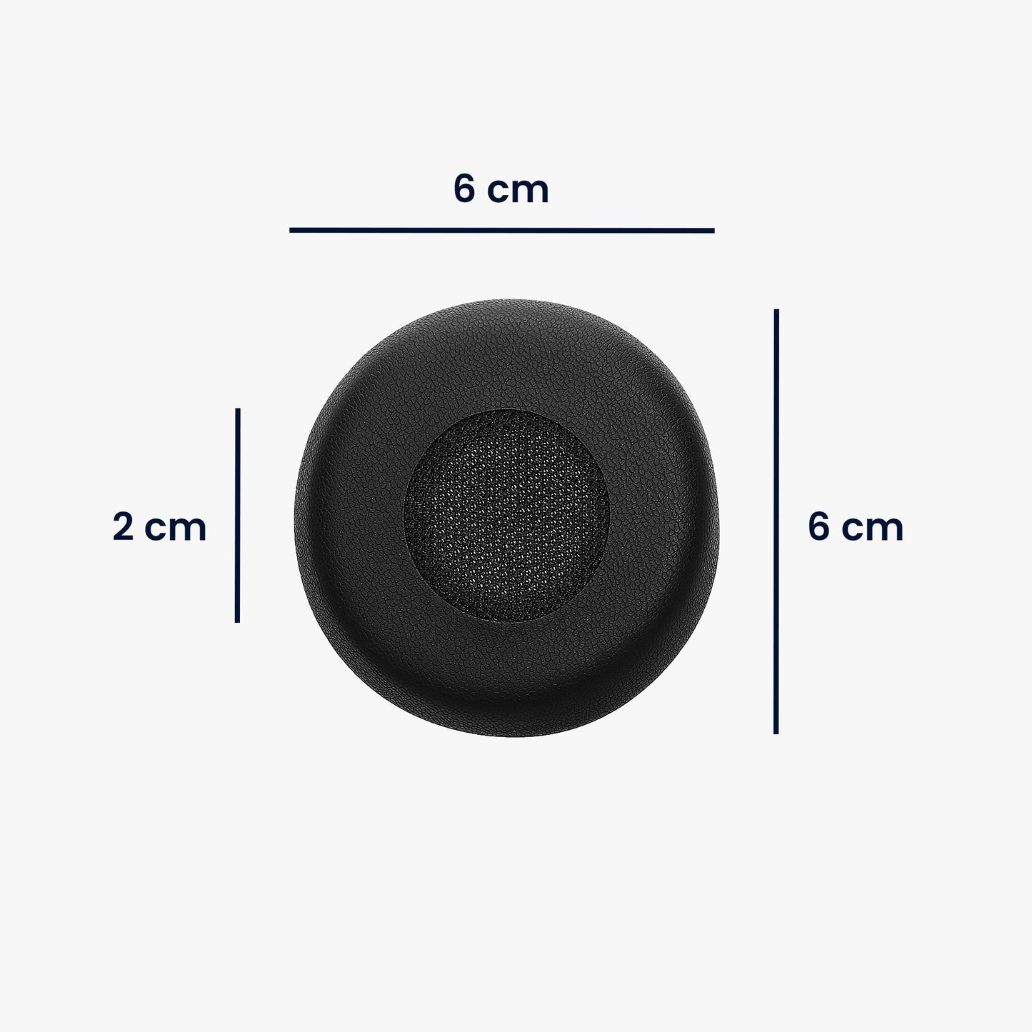 kwmobile Ear Pads for Jabra Evolve 65 SE Earpads Replacement Ear Pads Headphone Spare Parts Headphone Replacement Pads for Over Ear Headphones