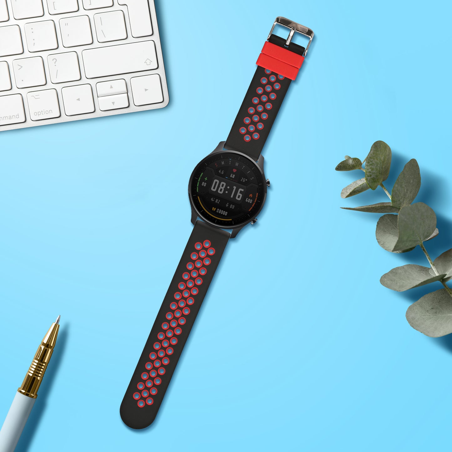Strap compatible with Xiaomi Watch S4/S4 Sport/S3/S2/Watch S1 Active/Redmi Watch 5 Active