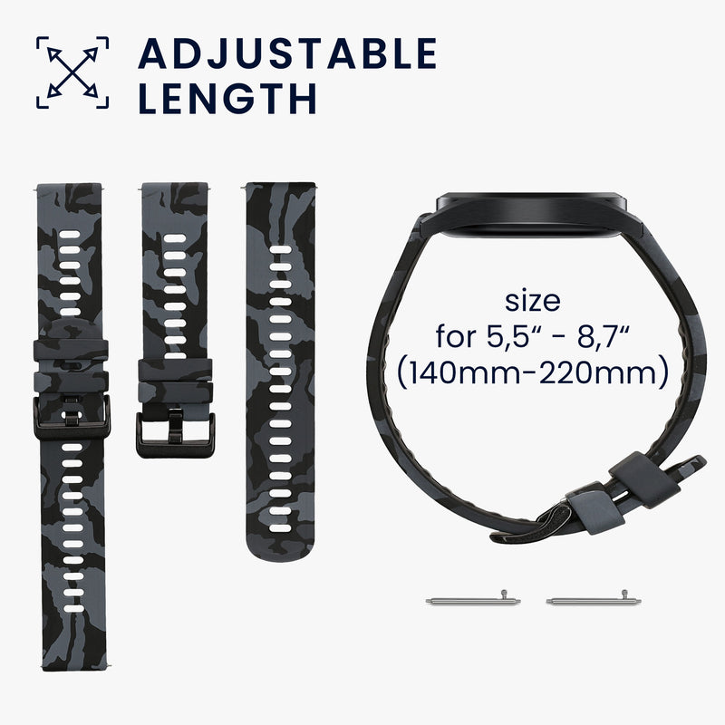 Strap compatible with Xiaomi Watch S4/S4 Sport/S3/S2/Watch S1 Active/Redmi Watch 5 Active