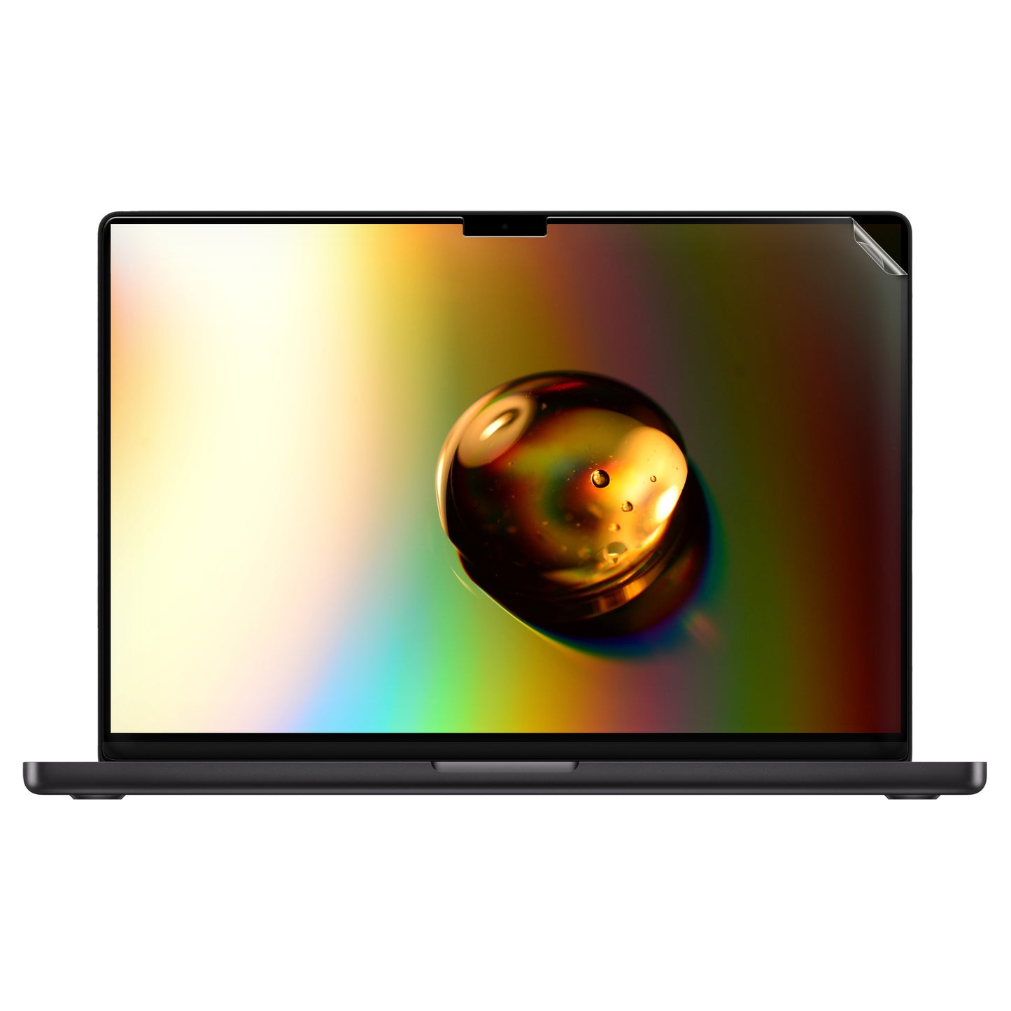 kwmobile Schutzfolie für Apple Macbook Pro 16.2" 2023 M3 A2991 Folie - Laptop Folie - Displayschutz matt - Displayschutzfolie Displayfolie entspiegelt - Laptop Schutz Zubehör Transparent  