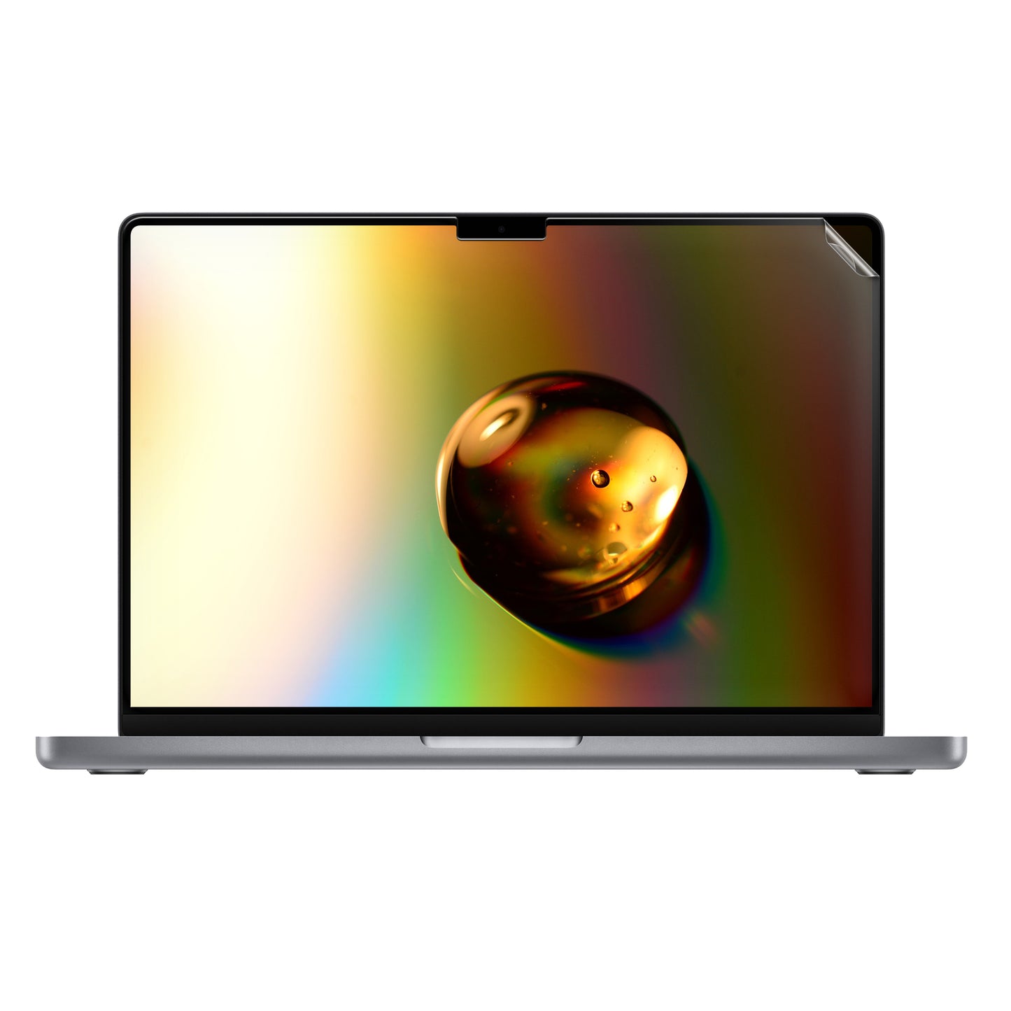 kwmobile Schutzfolie für Apple Macbook Pro 14.2" 2023 M3 A2918 / A2992 Folie - Laptop Folie - Displayschutz matt - Displayschutzfolie Displayfolie entspiegelt - Laptop Schutz Zubehör Transparent  