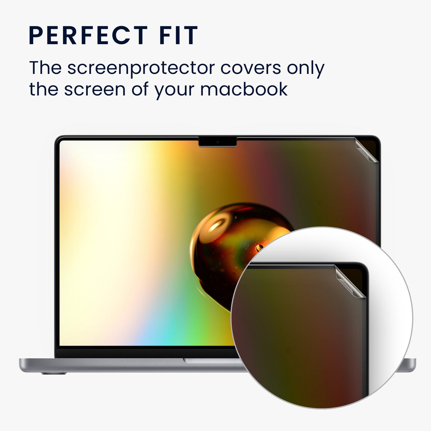 Screen Protector compatible with Apple Macbook Pro 14.2" 2023 M3 A2918 / A2992