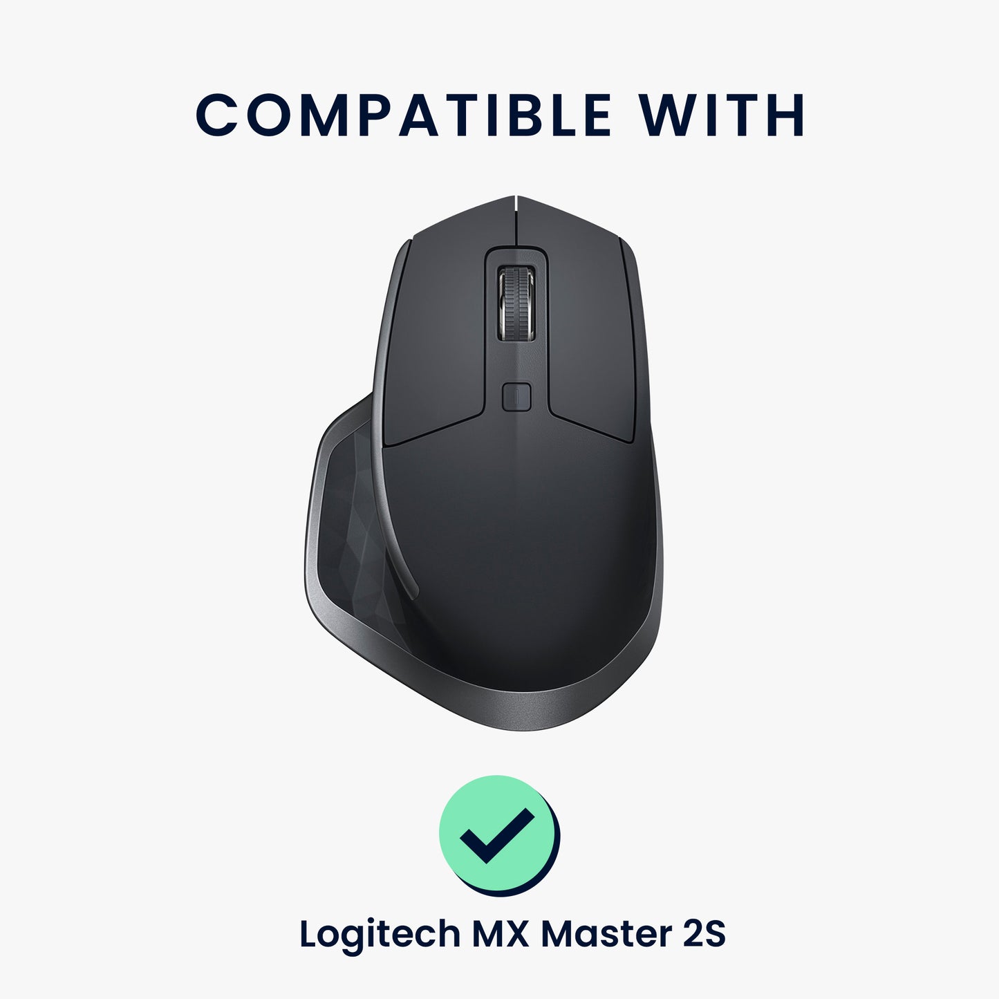 kwmobile Mouse Feet Sticker compatible with Logitech MX Master 2S Replacement Gliders Mouse Feet Precision Fit Mouse Glides