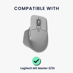 kwmobile Mouse Feet Sticker kompatibel mit Logitech MX Master 3 / 3S Ersatz Glider Mausfüße passgenau Maus Glides