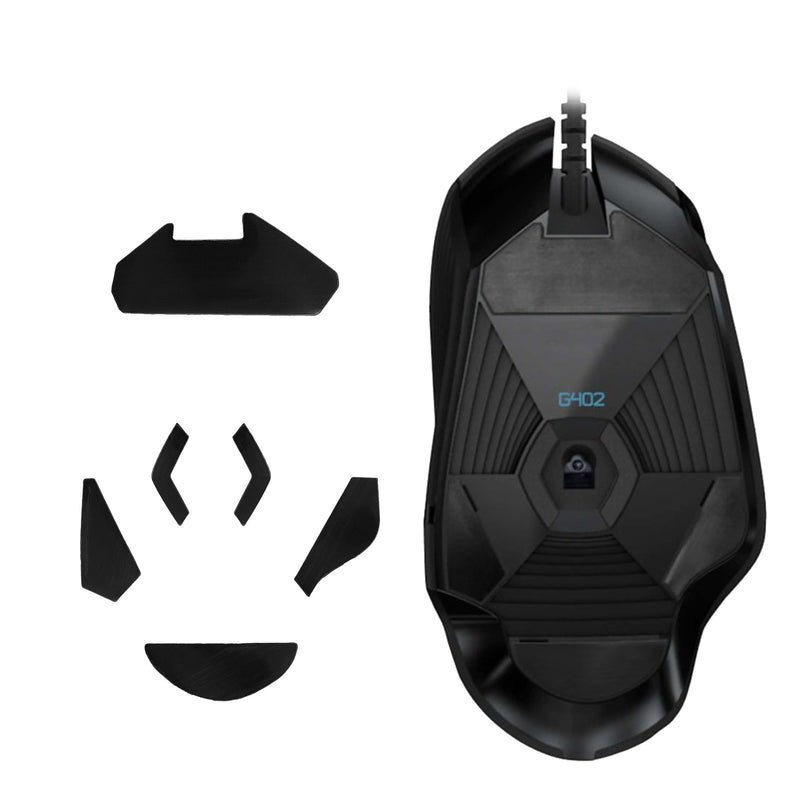 kwmobile Mouse Feet Sticker compatible with Logitech G402 Replacement Glider Mouse Skates Precision Fit Mouse Glides