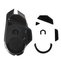 kwmobile Mouse Feet Sticker kompatibel mit Logitech G502 wireless Ersatz Glider - Mausfüße passgenau - Maus Glides in Schwarz Schwarz  
