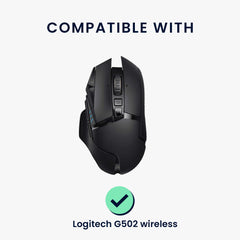 kwmobile Mouse Feet Sticker kompatibel mit Logitech G502 wireless Ersatz Glider Mausfüße passgenau Maus Glides