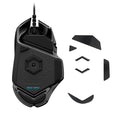 kwmobile Mouse Feet Sticker kompatibel mit Logitech G502 wired (not for wireless) Ersatz Glider - Mausfüße passgenau - Maus Glides in Schwarz Schwarz  