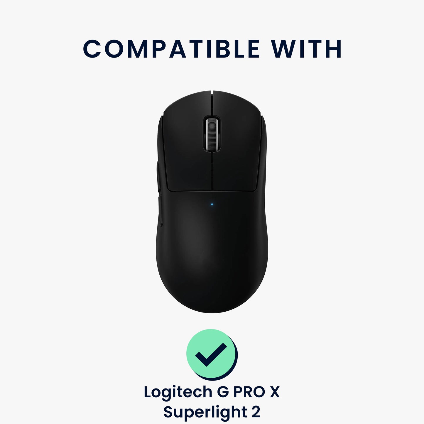 kwmobile Mouse Feet Stickers Compatible with Logitech G PRO X Superlight 2 Replacement Glides Mouse Feet Precision Fit Mouse Glides
