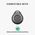 kwmobile Case Compatible with Harley Davidson Motorcycle Key - Scooter Key Protective Cover - Case