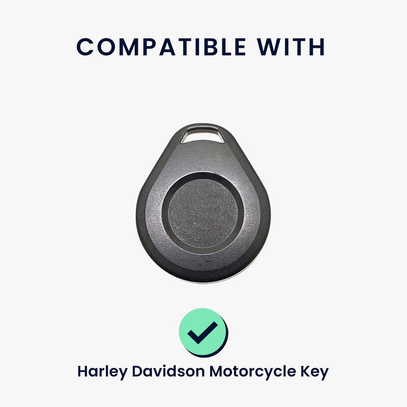 kwmobile Case Compatible with Harley Davidson Motorcycle Key - Scooter Key Protective Cover - Case