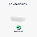 kwmobile Case Compatible with Beats Fit Pro Headphones Case Protective Cover