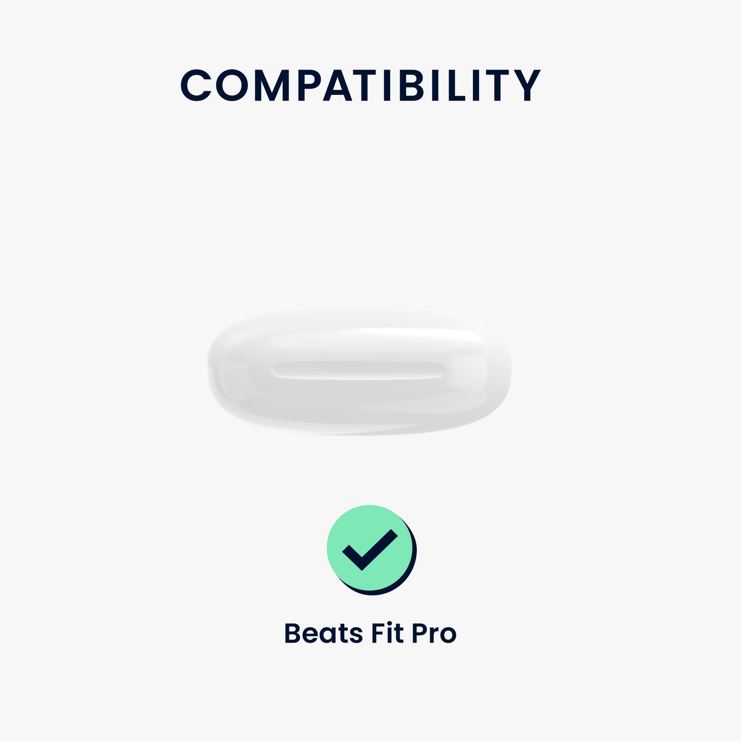 kwmobile Case Compatible with Beats Fit Pro Headphones Case Protective Cover