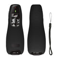 kwmobile Laserpointer Silikonhülle kompatibel mit Logitech R 400 Hülle - Silikon Case für Pointer - Remote-Klicker Schutzhülle - Schwarz Schwarz  